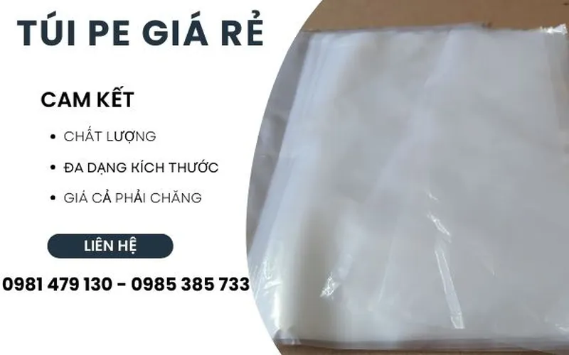 Túi PE trong là gì? Phân loại các loại túi PE. Địa chỉ cung cấp túi PE giá tốt