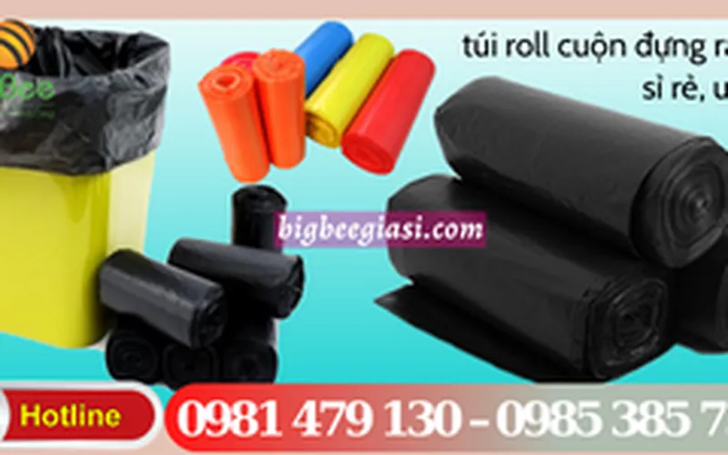 Mua túi roll cuộn đựng rác đủ màu giá rẻ, uy tín ở đâu?