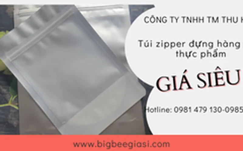 Túi zipper là gì? Địa chỉ cung cấp túi zip giá sỉ ở đâu?