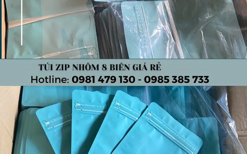 Cung Cấp Túi Zipper Nhôm 8 Cạnh Giá Rẻ – Đa Dạng Mẫu Mã, Kích Thước Theo Yêu Cầu