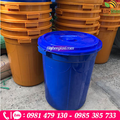 Thùng nhựa 120lít có nắp dày dặn Thùng nhựa 120lít có nắp dày dặn