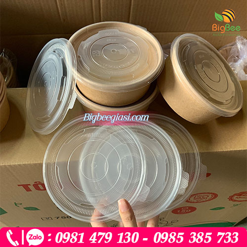 Thu Hồng cung cấp tô giấy kraft 750ml giá rẻ uy tín tại TpHCM Thu Hồng cung cấp tô giấy kraft 750ml giá rẻ uy tín tại TpHCM