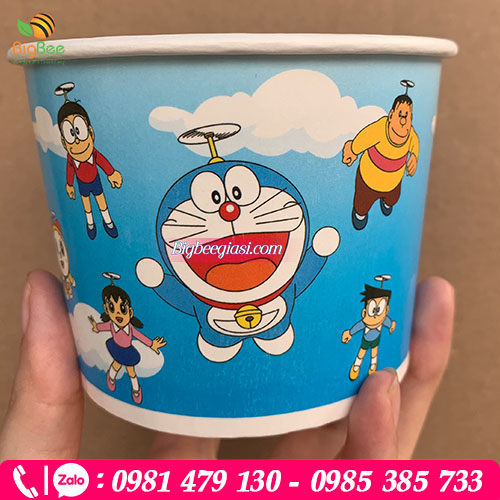 Tô giấy đựng cháo dinh dưỡng in sẵn Tô giấy đựng cháo dinh dưỡng in sẵn