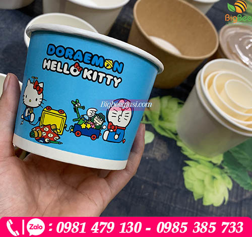 Tô giấy đựng kem Tô giấy đựng kem