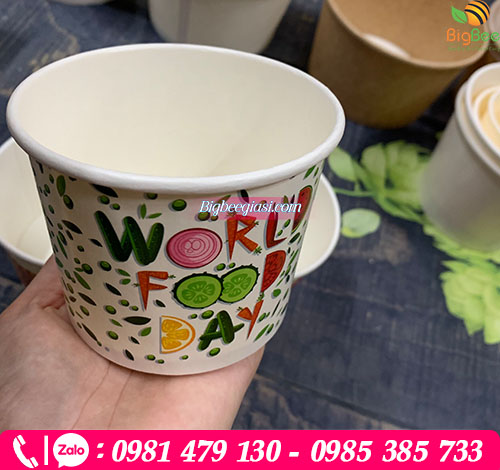 Tô giấy đựng nước hoa quả Tô giấy đựng nước hoa quả