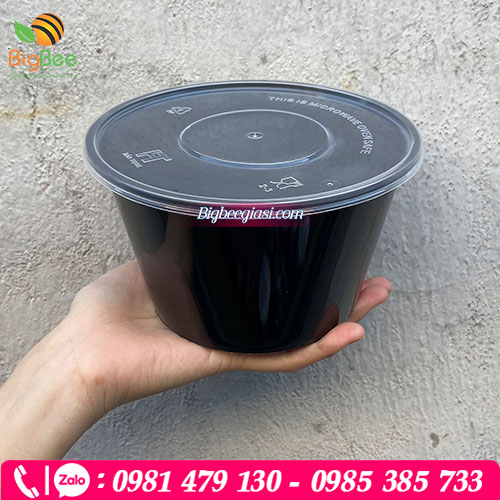 Tô nhựa đen sang trọng, tăng tính thẩm mỹ cho món ăn Tô nhựa đen sang trọng, tăng tính thẩm mỹ cho món ăn