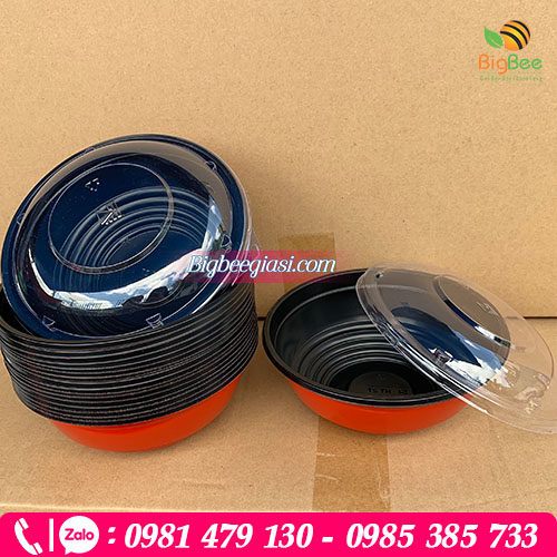 Tô nhựa dùng 1 lần đựng đồ ăn mang đi tiện lợi Tô nhựa dùng 1 lần đựng đồ ăn mang đi tiện lợi
