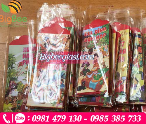 Túi opp đựng bao lì xì