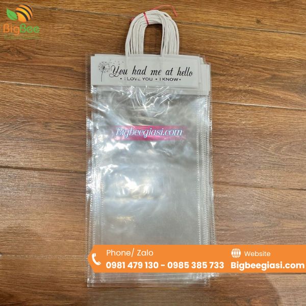 Túi đựng hoa có quai Túi đựng hoa có quai