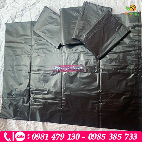 Túi đựng rác công nghiệp màu đen không quai Túi đựng rác công nghiệp màu đen không quai