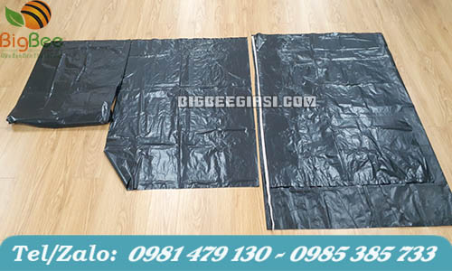 Bịch nilon đựng rác màu đen không quai