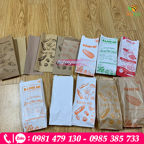 Túi giấy đựng bánh mì Túi giấy đựng bánh mì