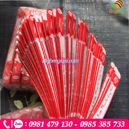 Bao giấy đựng đũa ăn có nắp đậy