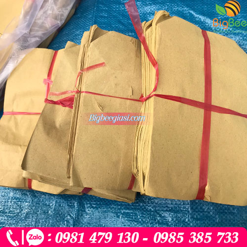 Túi giấy kraf đựng gà rán giá rẻ được nhiều cửa hàng đồ chiên sử dụng Túi giấy kraf đựng gà rán giá rẻ được nhiều cửa hàng đồ chiên sử dụng