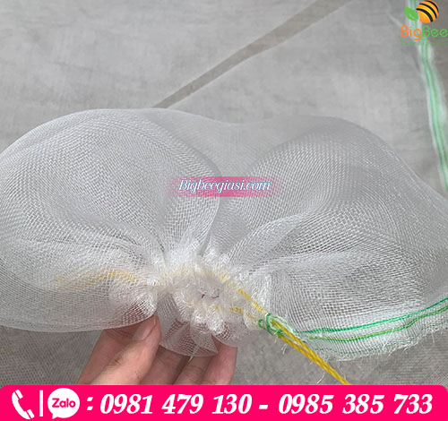 Túi lưới bọc mít có dây rút Túi lưới bọc mít có dây rút