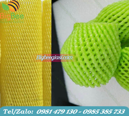 túi lưới bọc trái cây