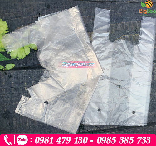 Túi ni lông đục lỗ 2 quai Túi ni lông đục lỗ 2 quai