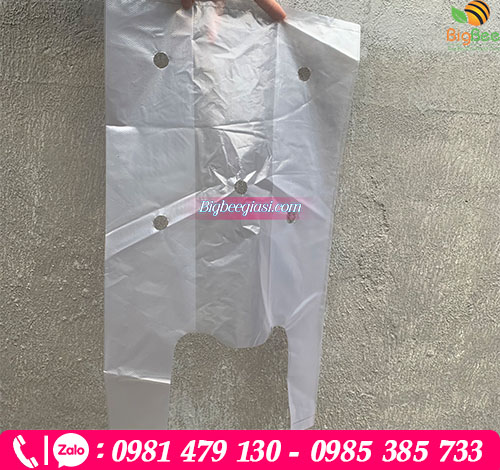 Túi nilon 2 quai đục lỗ Túi nilon 2 quai đục lỗ
