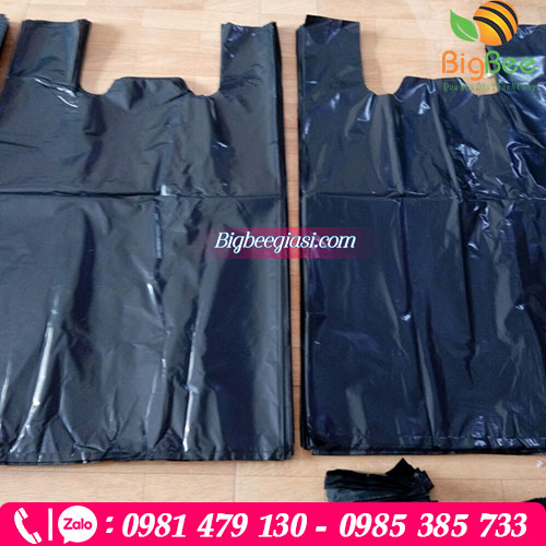 Túi nilon đen đựng 15kg
