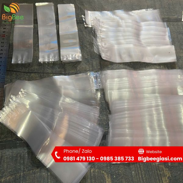 Mẫu túi PE Trong đựng sữa chua dài Mẫu túi PE Trong đựng sữa chua dài