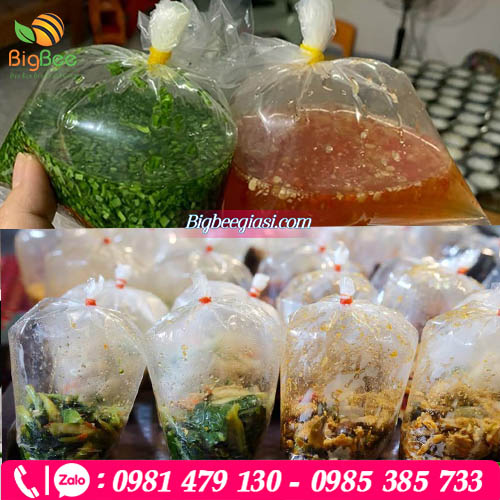 Túi pe trong đựng nước lèo Túi pe trong đựng nước lèo