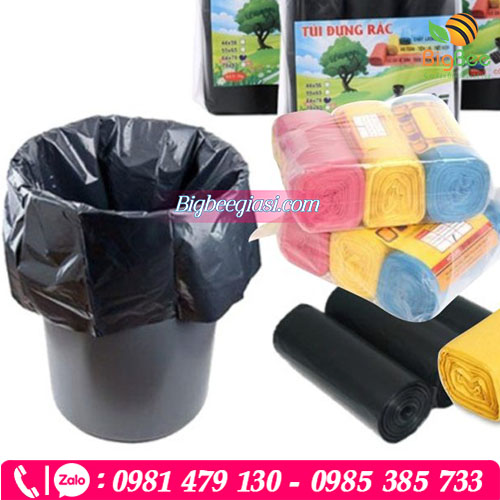 Túi đựng rác cuộn nhiều màu dễ dàng phân loại rác thải Túi đựng rác cuộn nhiều màu dễ dàng phân loại rác thải