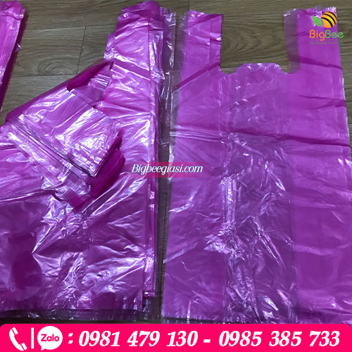 Túi xốp 2 quai bóng mỡ Túi xốp 2 quai bóng mỡ