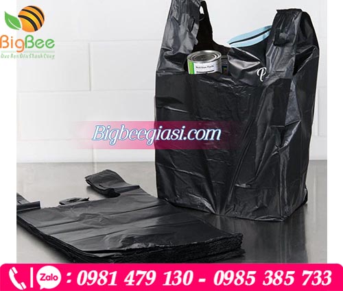 Túi xốp đen hàng chợ