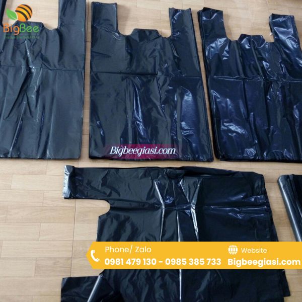 Túi nilon đen bóng Túi nilon đen bóng