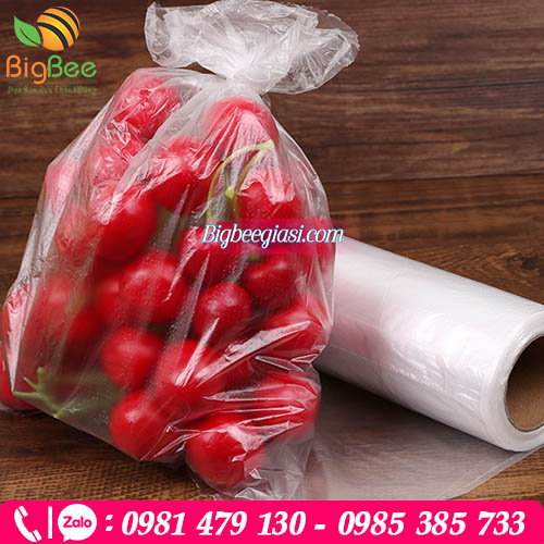 Túi xốp cuộn siêu thị