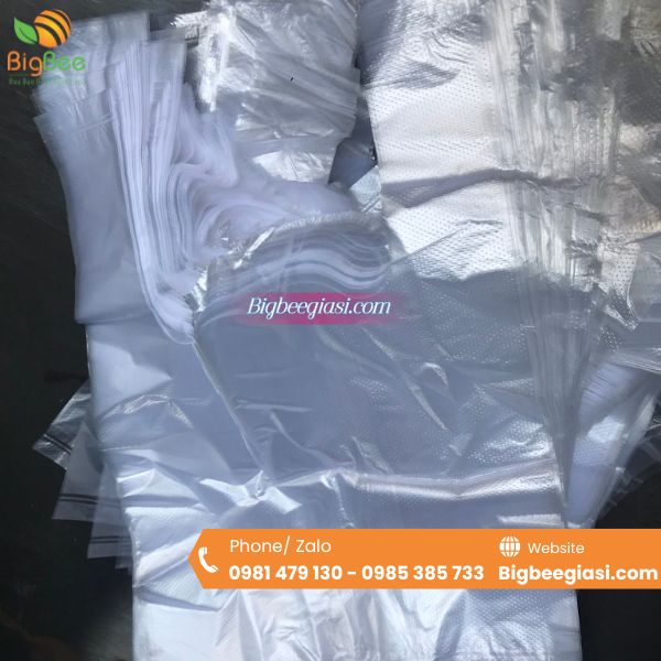 Túi xốp trắng zin gai Túi xốp trắng zin gai