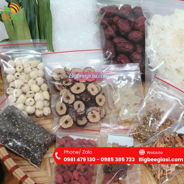 Túi zip chỉ đỏ đựng thuốc tây, ngũ cốc, đồ dùng, hàng hóa Túi zip chỉ đỏ đựng thuốc tây, ngũ cốc, đồ dùng, hàng hóa