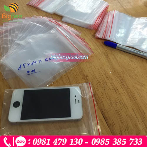 Túi zip đựng linh kiện, điên thoại Túi zip đựng linh kiện, điên thoại