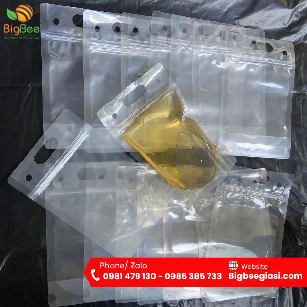 Túi zipper đựng nước lẩu, nước lèo, tiện lợi, không bị đổ Túi zipper đựng nước lẩu, nước lèo, tiện lợi, không bị đổ