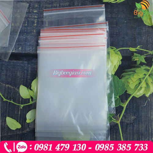 Túi zip nhỏ kích thước 15x21 cm