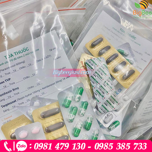 Túi zipper đựng thuốc