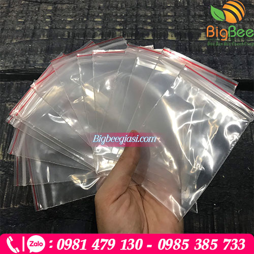 Túi zipper trong chỉ loại nhỏ đựng thuốc