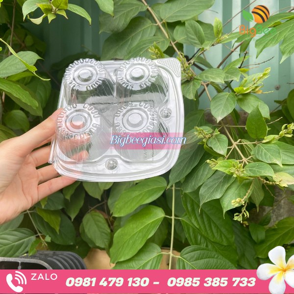 Vỉ đựng 4 quả trứng muối Vỉ đựng 4 quả trứng muối