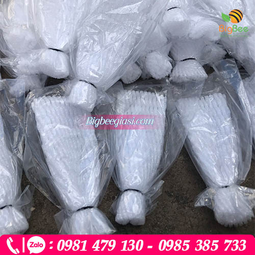 Combo xốp lưới+ túi bóng + dây thun Combo xốp lưới+ túi bóng + dây thun