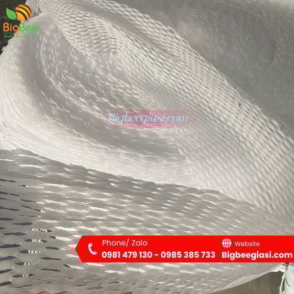 Xốp lưới nguyên cuộn bao bọc hàng dễ vỡ, chai lọ, thủy tinh, trái cây Xốp lưới nguyên cuộn bao bọc hàng dễ vỡ, chai lọ, thủy tinh, trái cây