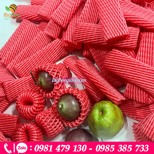 Xốp lưới đỏ bao vú sữa trái cây chất lượng Xốp lưới đỏ bao vú sữa trái cây chất lượng