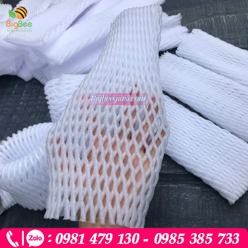 Xốp lưới trắng bọc trái cây Xốp lưới trắng bọc trái cây