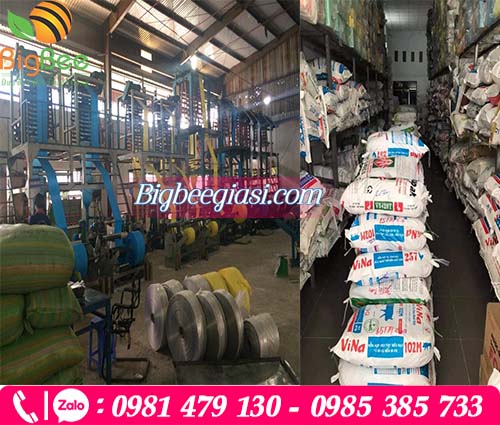 Xưởng túi xốp 2 quai hàng chợ