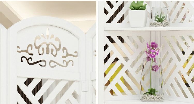 Mẫu vách ngăn bình phong CNC theo phong cách Châu Âu