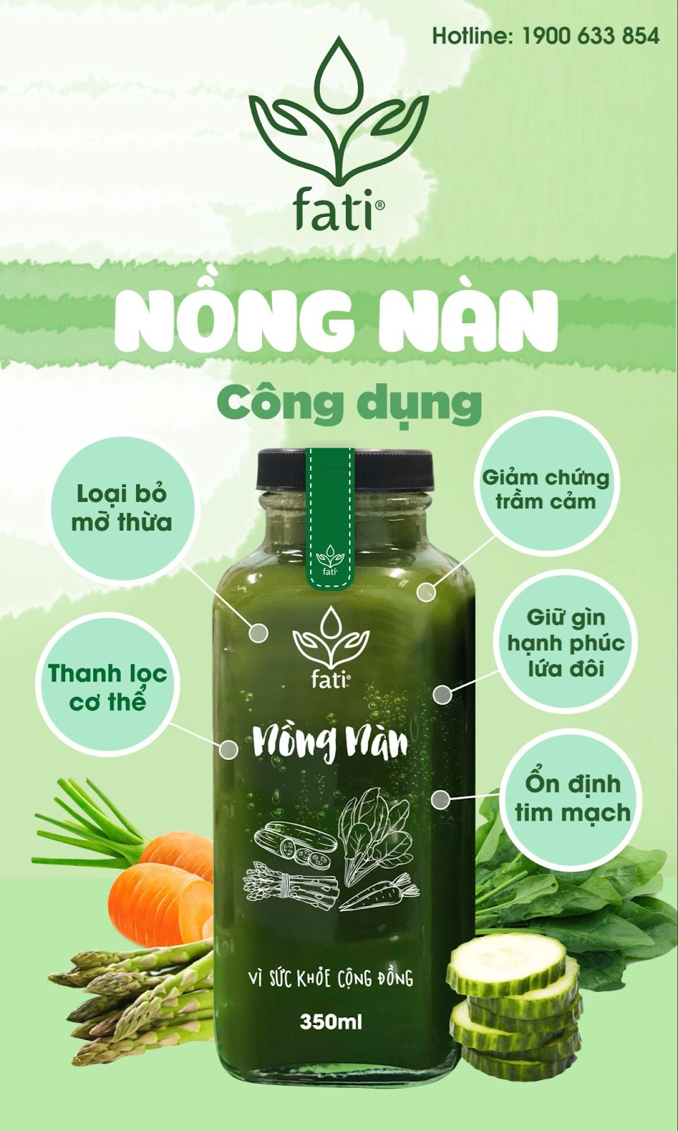 Nước ép Fati - Nồng nàn giàu các khoáng chất và vitamin có lợi cho sức khỏe Nước ép Fati - Nồng nàn giàu các khoáng chất và vitamin có lợi cho sức khỏe