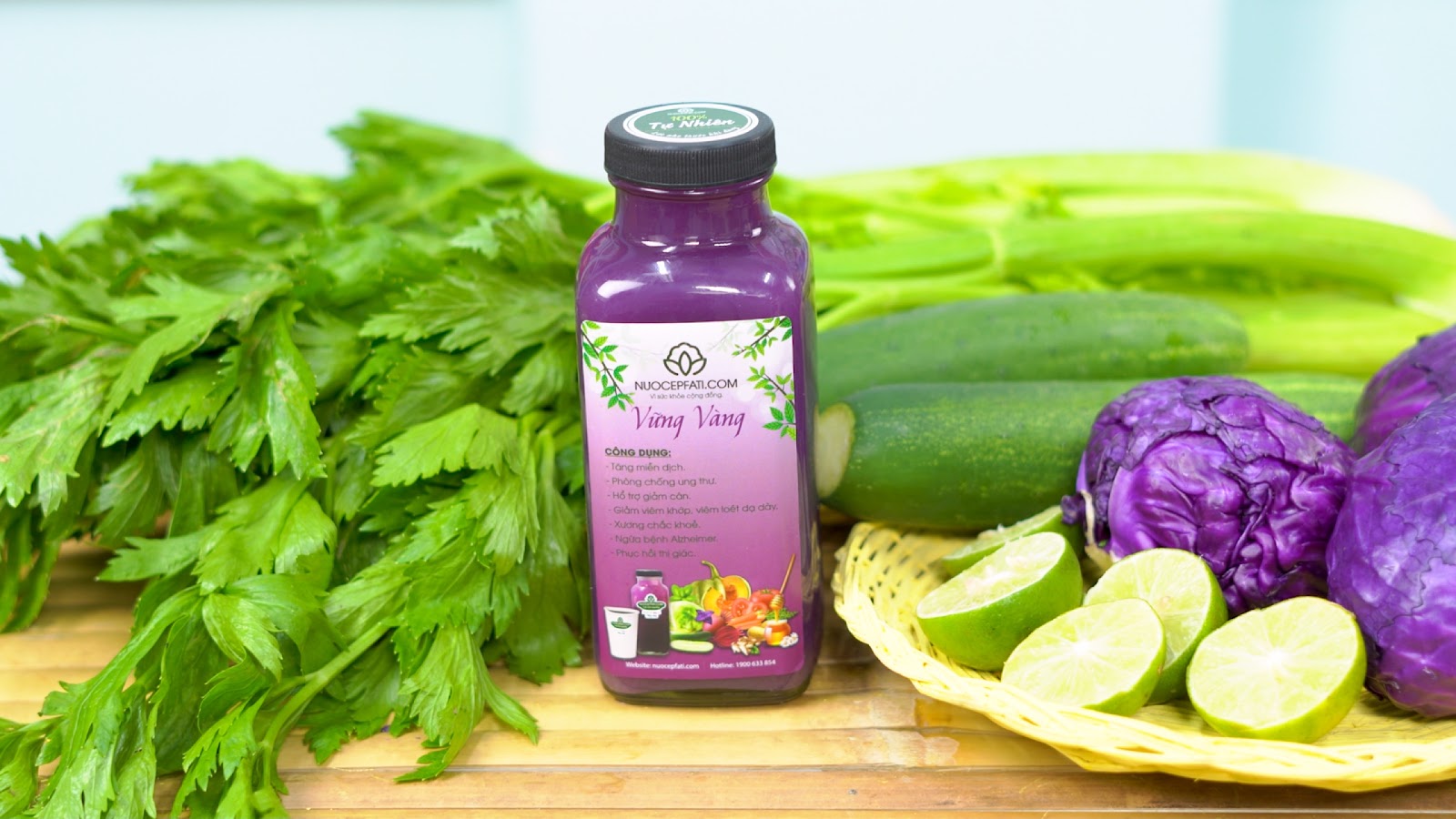 Nước ép Fati - Vững Vàng là loại thức uống tuyệt vời để thanh lọc cơ thể Nước ép Fati - Vững Vàng là loại thức uống tuyệt vời để thanh lọc cơ thể