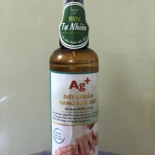 Nước ép fati tặng Chai xịt diệt khuẩn NANO bạc 100ml