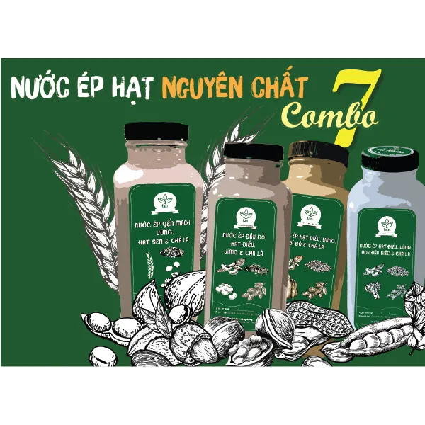 Nước ép hạt fati - COMBO 7