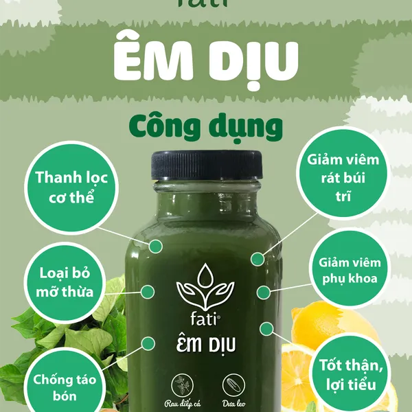 Nước ép fati  -  Êm dịu - Chai 350ml 