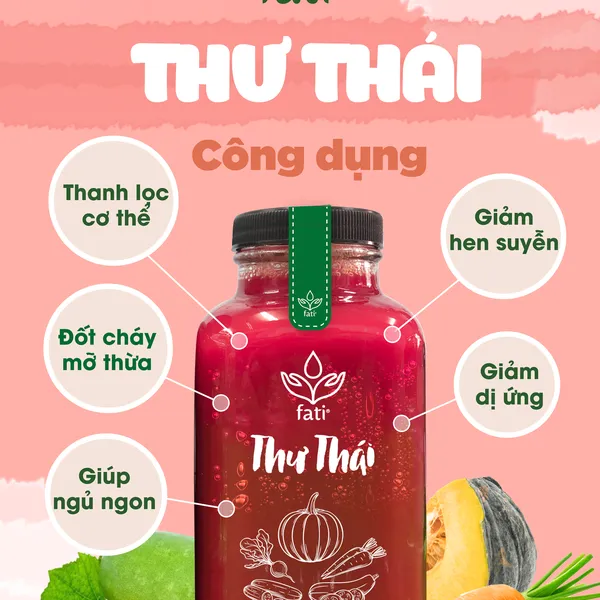 Nước ép fati - Thư Thái - Chai 350ml